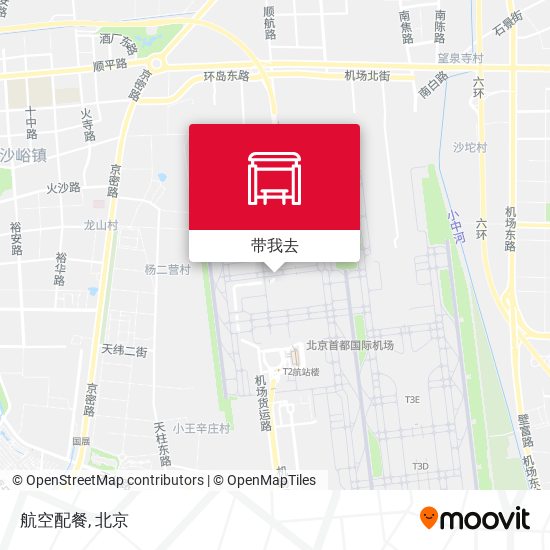 航空配餐地图