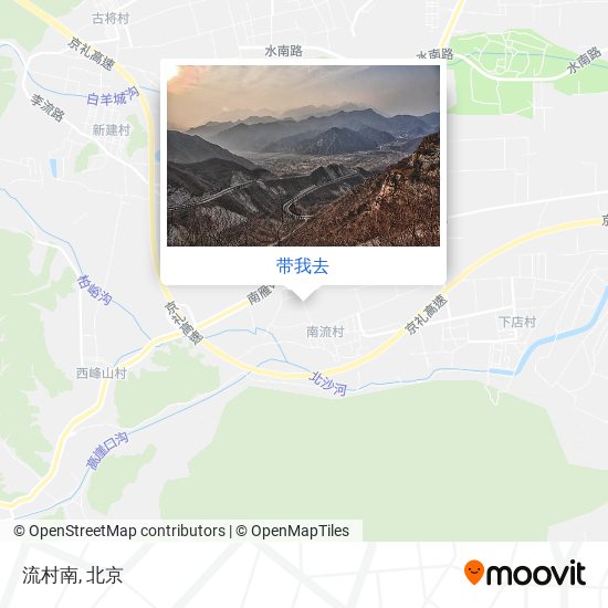流村南地图