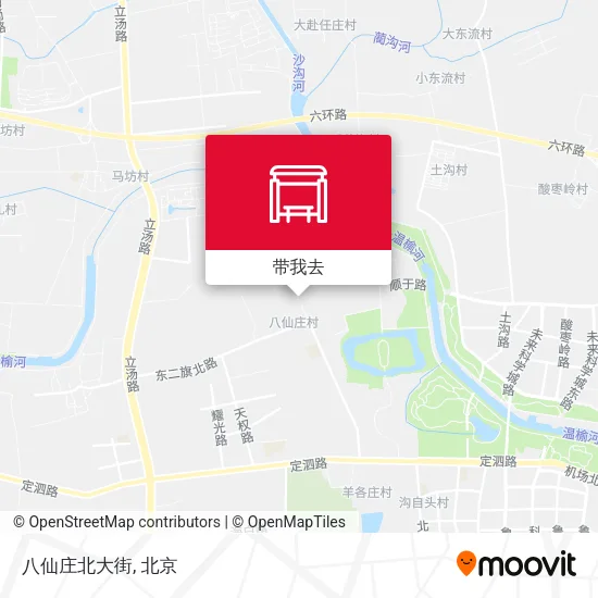 八仙庄北大街地图