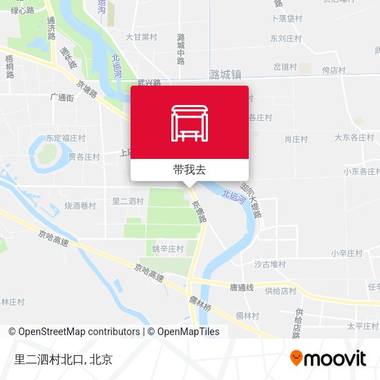 里二泗村北口地图