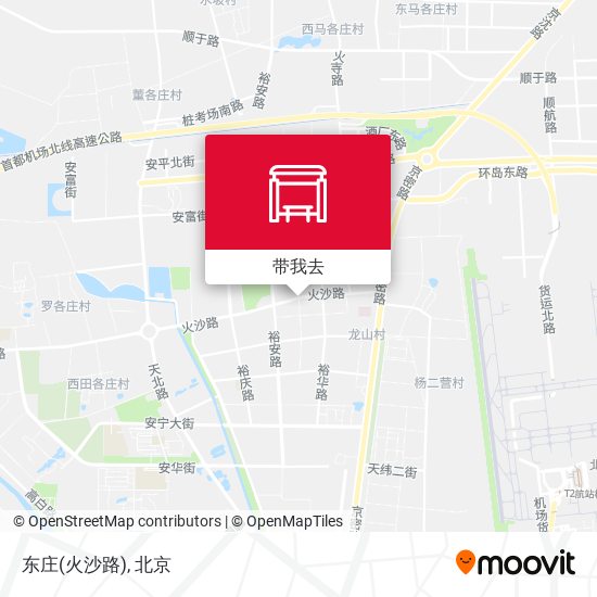东庄(火沙路)地图