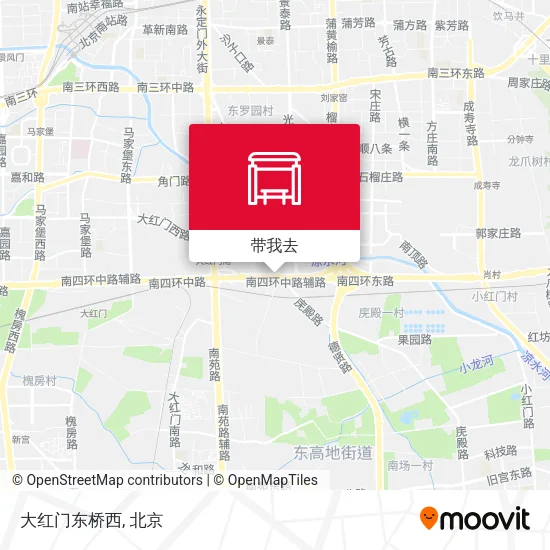 大红门东桥西地图
