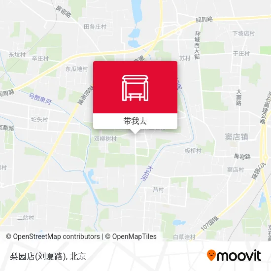 梨园店(刘夏路)地图