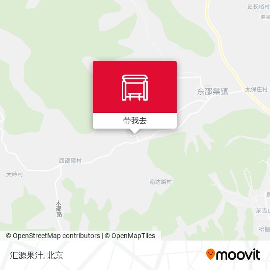 汇源果汁地图