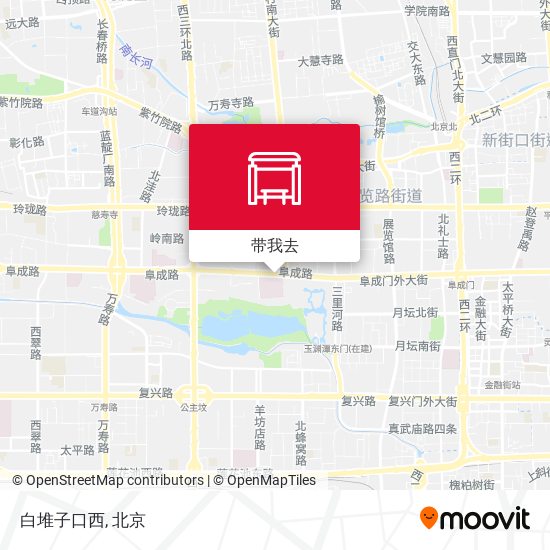 白堆子口西地图