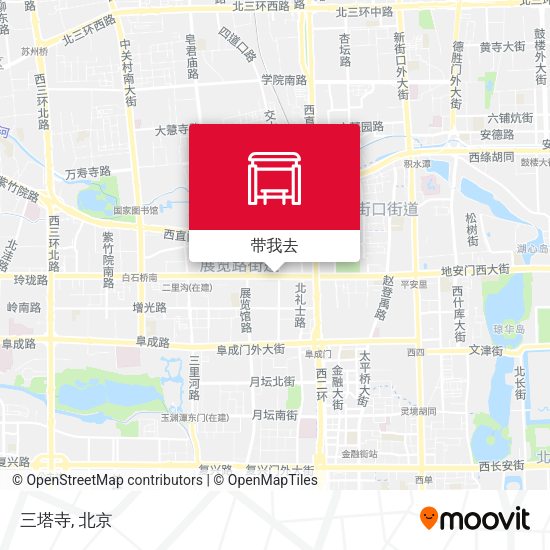 三塔寺地图