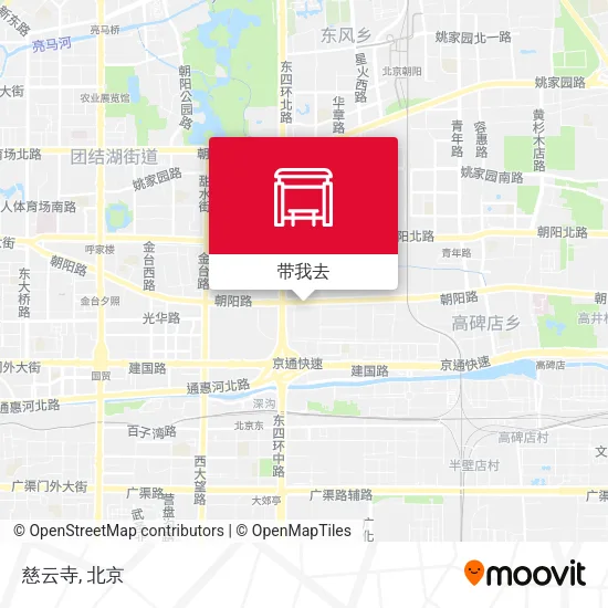 慈云寺地图