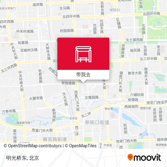 明光桥东地图