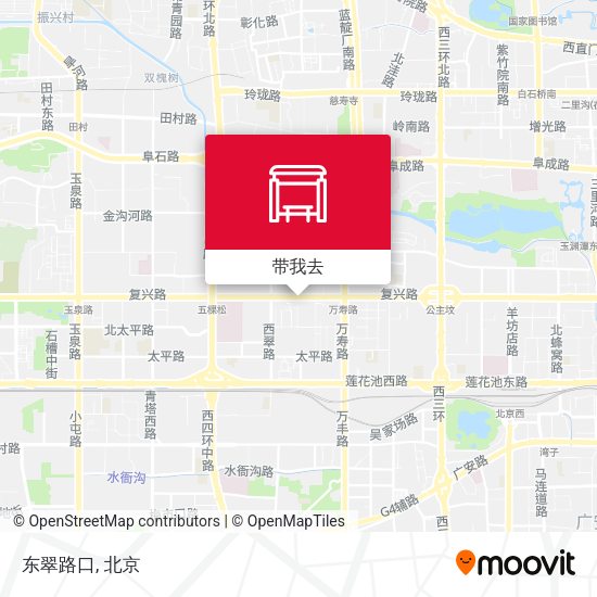 东翠路口地图