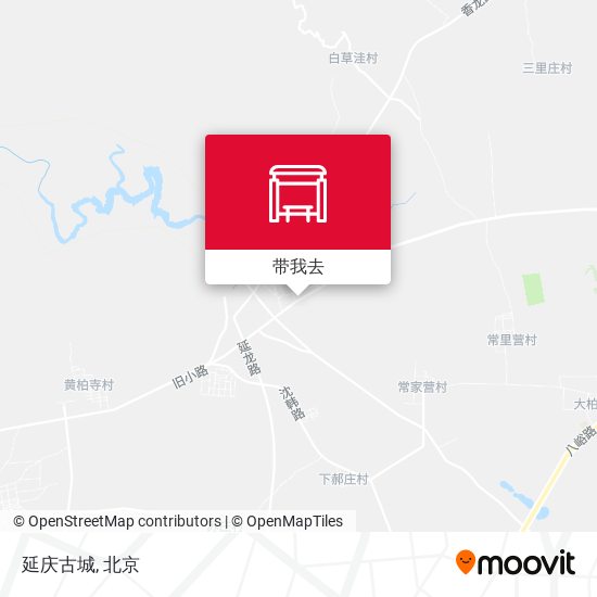 延庆古城地图