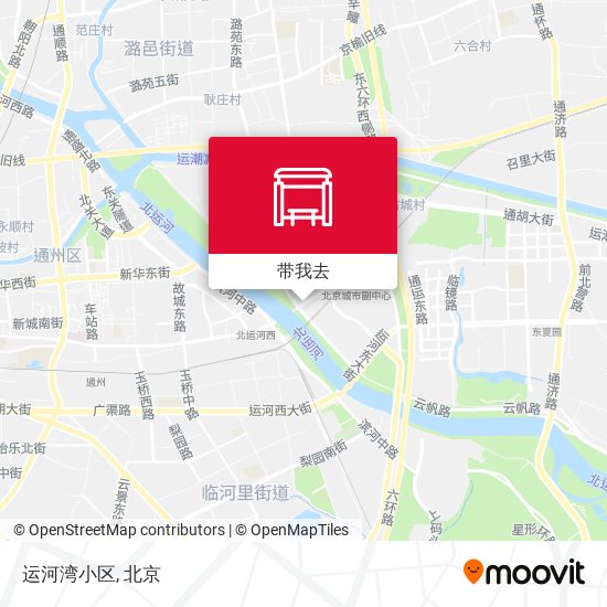 运河湾小区地图