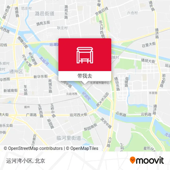 运河湾小区地图