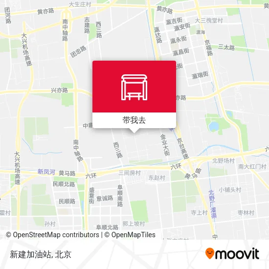 新建加油站地图