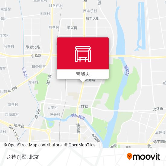龙苑别墅地图