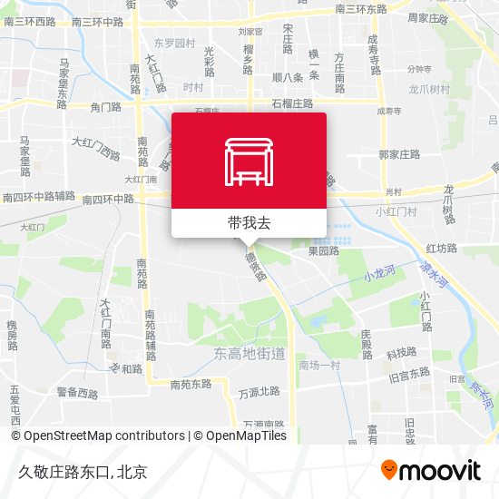 久敬庄路东口地图