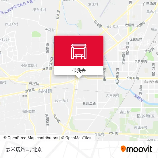 炒米店路口地图