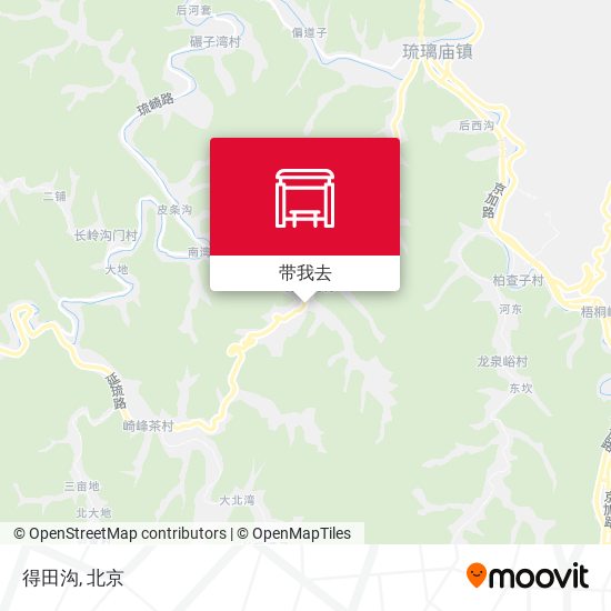 得田沟地图