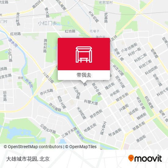 大雄城市花园地图