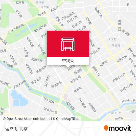 运成街地图