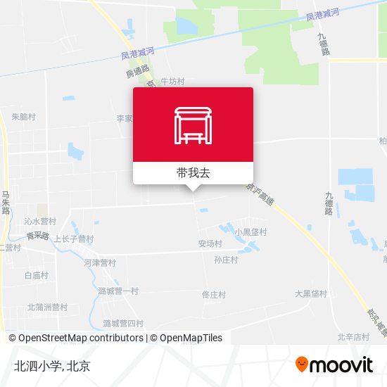 北泗小学地图