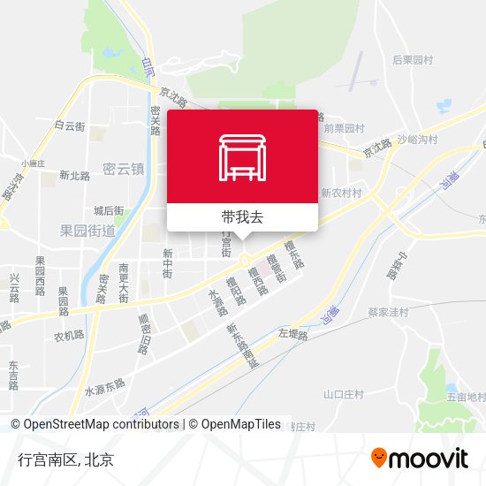 行宫南区地图