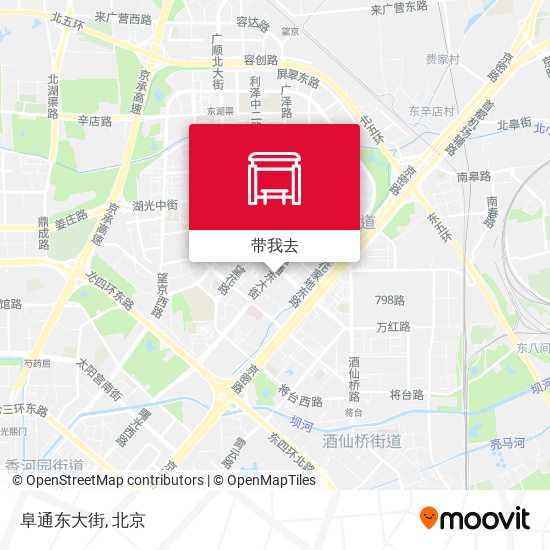 阜通东大街地图