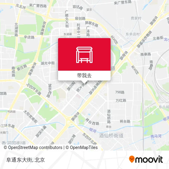 阜通东大街地图