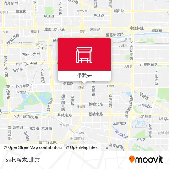劲松桥东地图