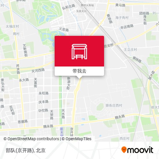 部队(京开路)地图