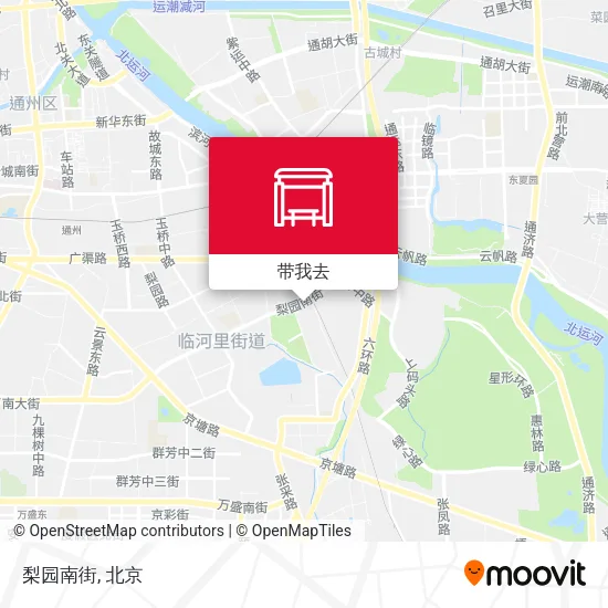 梨园南街地图