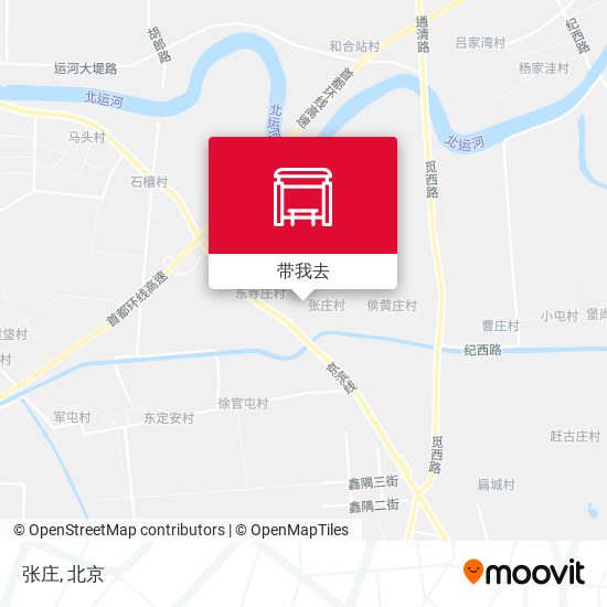 张庄地图