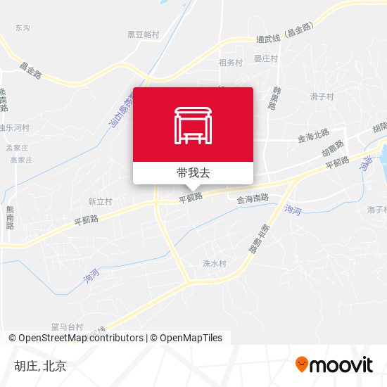 胡庄地图