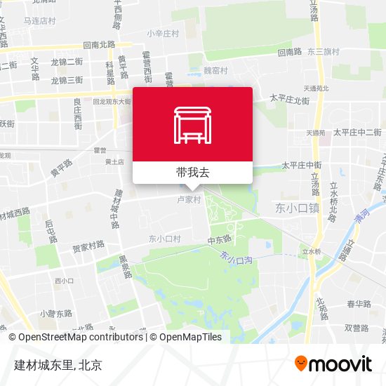 建材城东里地图