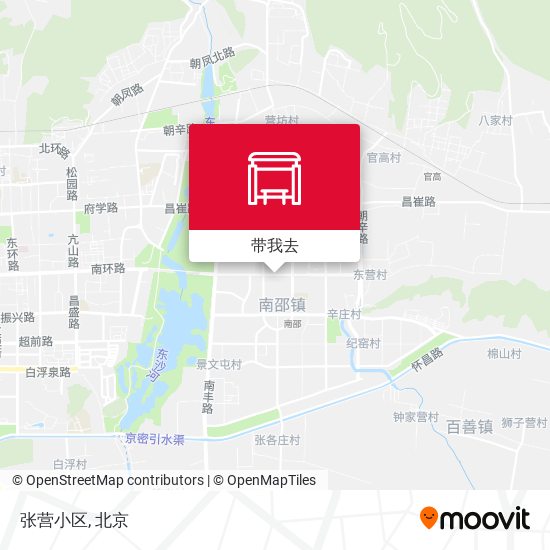 张营小区地图