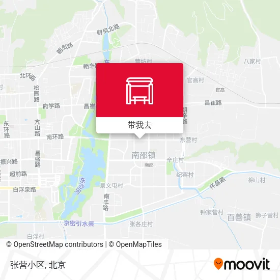 张营小区地图