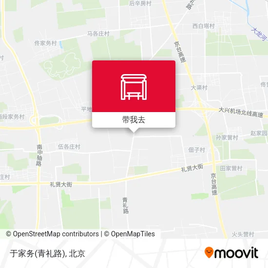 于家务(青礼路)地图