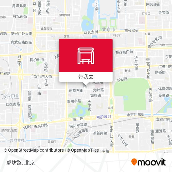 虎坊路地图