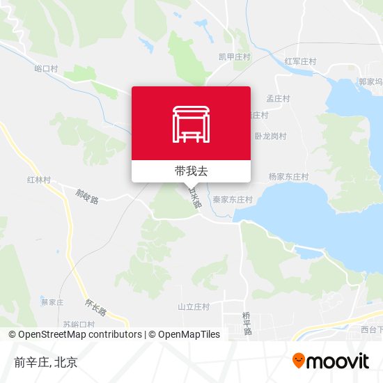 前辛庄地图