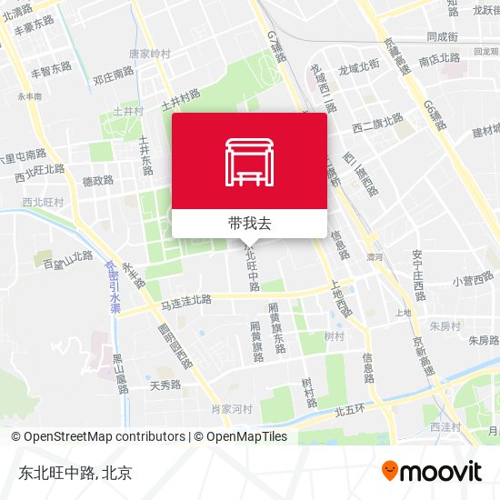 东北旺中路地图