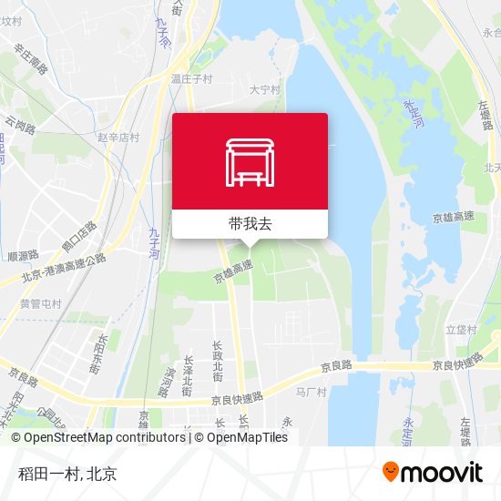 稻田一村地图