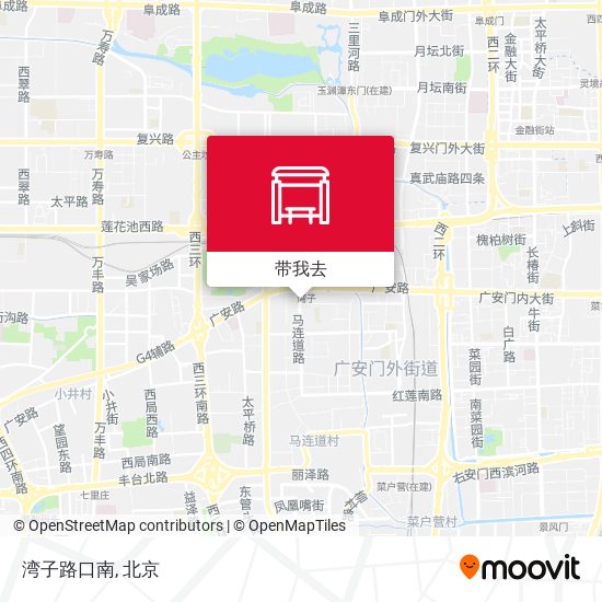 湾子路口南地图