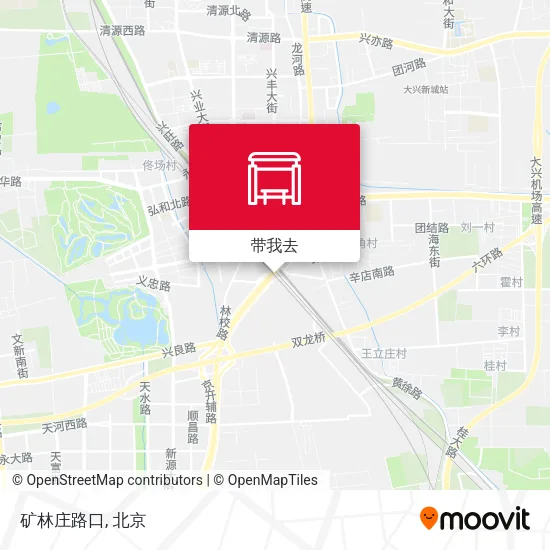 矿林庄路口地图