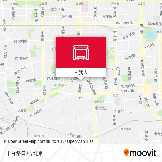 丰台路口西地图