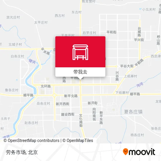 劳务市场地图