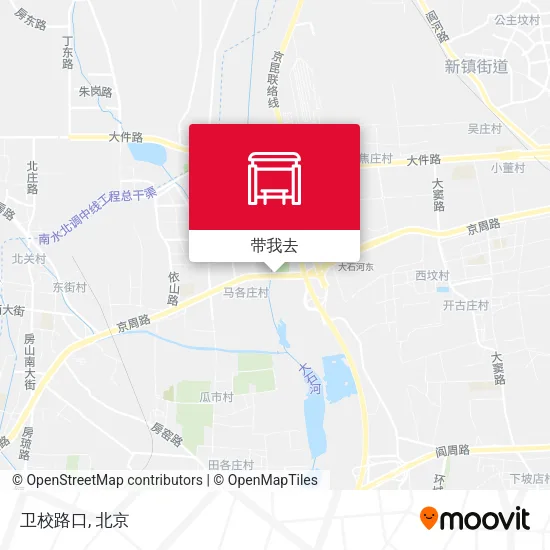 卫校路口地图