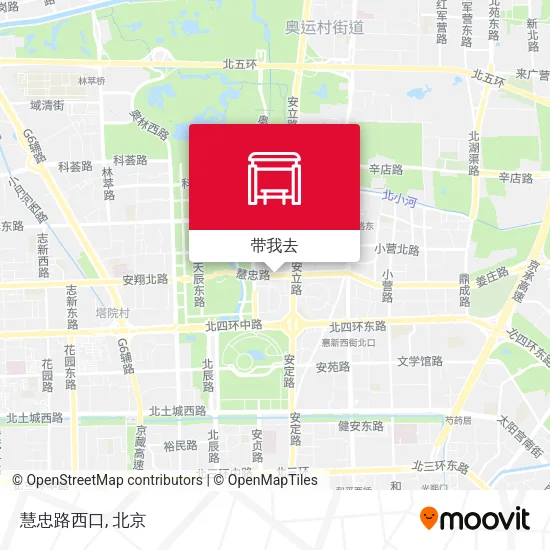 慧忠路西口地图