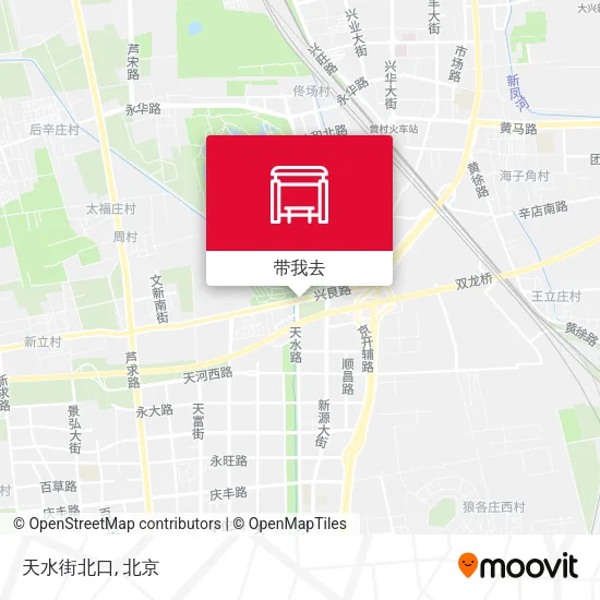 天水街北口地图