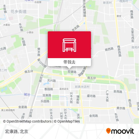 宏康路地图