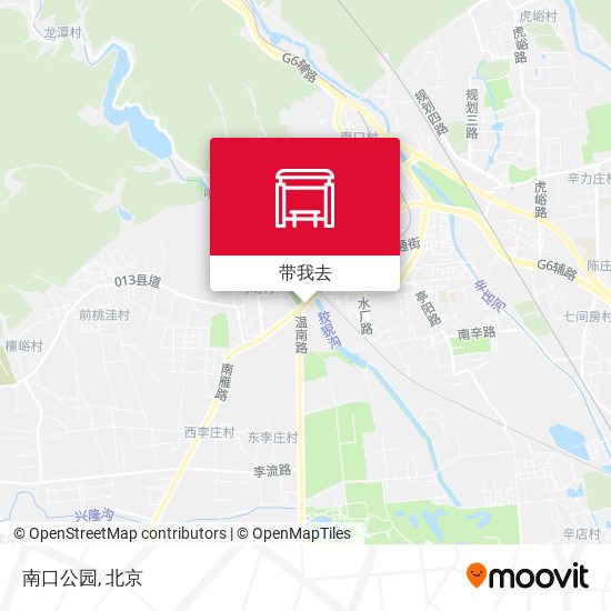 南口公园地图
