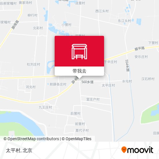 太平村地图